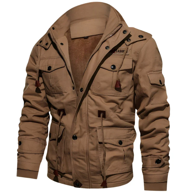 Thoralf – Long-Sleeve Jacket with Adjustable Waist and Pockets - Image 6