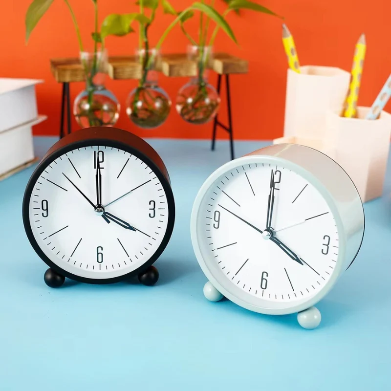 TimeCircle – Modern Round Analog Desk Alarm Clock - Image 7