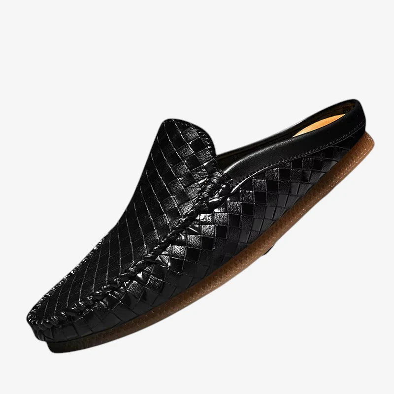 Willie – Slip-on Half Slippers with Flat Low Sole - Image 2