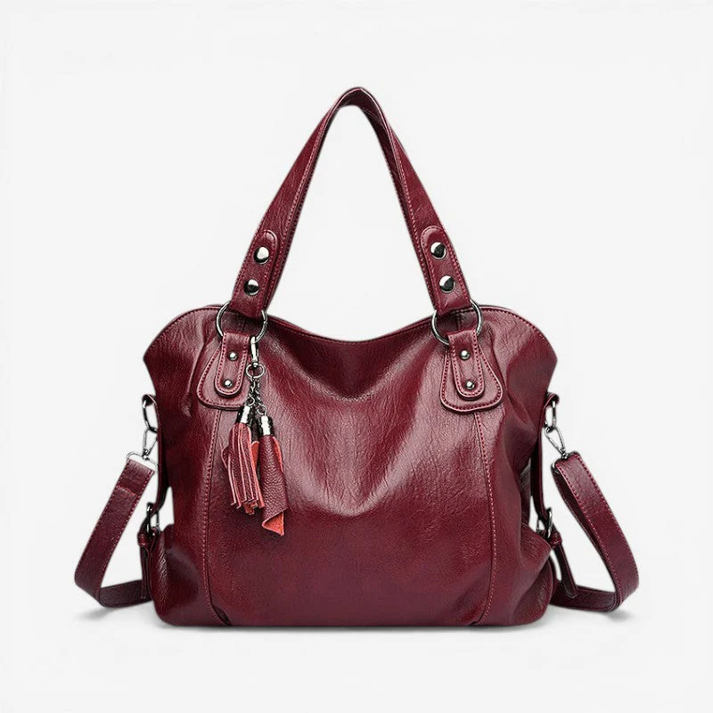 Women’s Handbag with Multi-Compartment Layout - Image 4