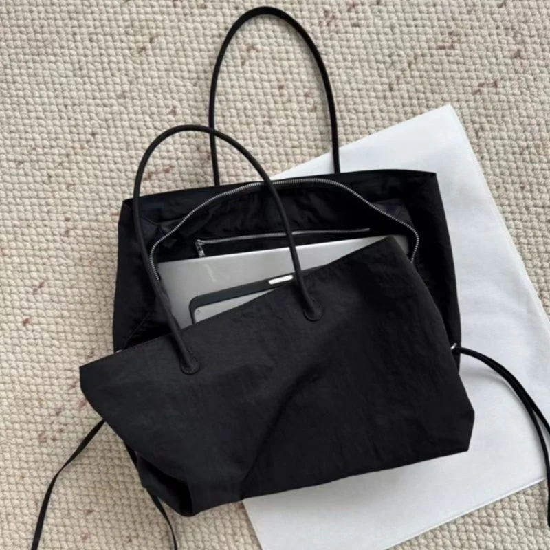 Women Shoulder Bag With Adjustable Strap Double Handles - Image 3
