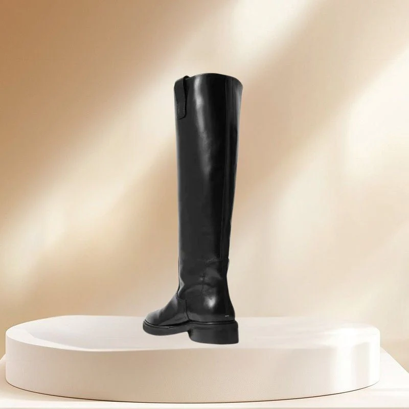 Women's Knee High Boots Low Heel - Image 6