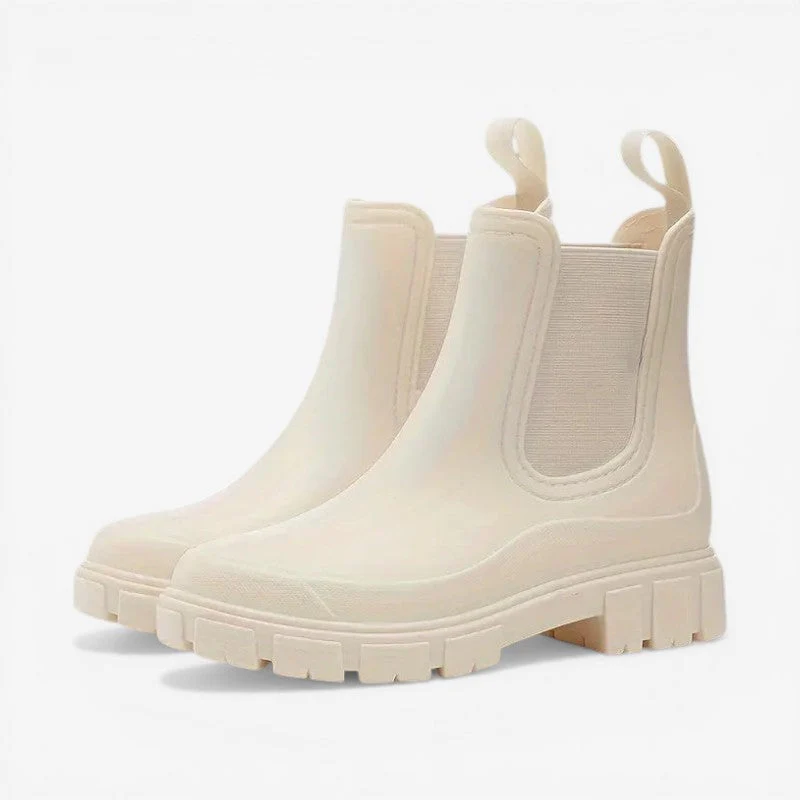 Women's Round Toe Ankle Boots - Image 2