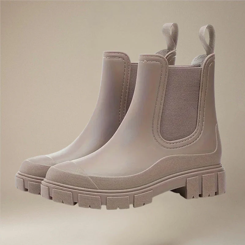 Women's Round Toe Ankle Boots - Image 7