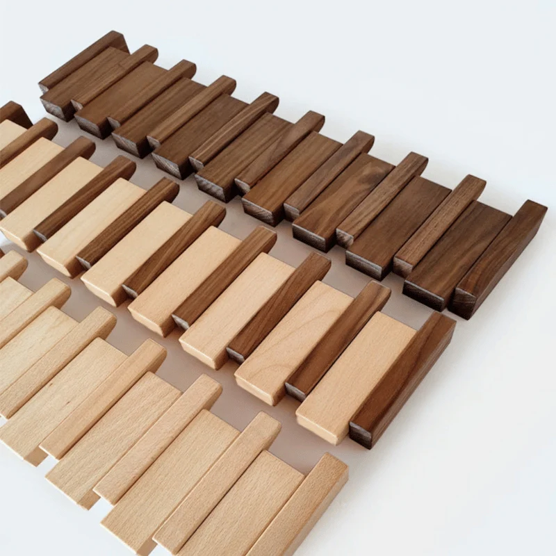 WoodTone – Wooden Clothes Rack with Pull-Out Hooks - Image 4