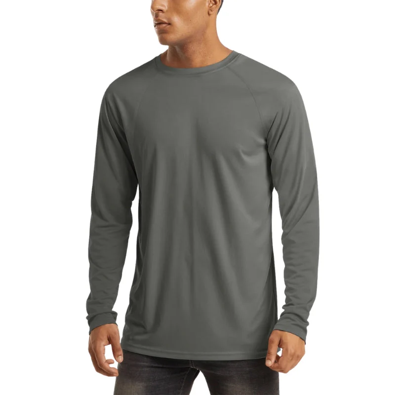 Zenon – Slim Fit Long-Sleeve Shirt + Round Neck - Image 5