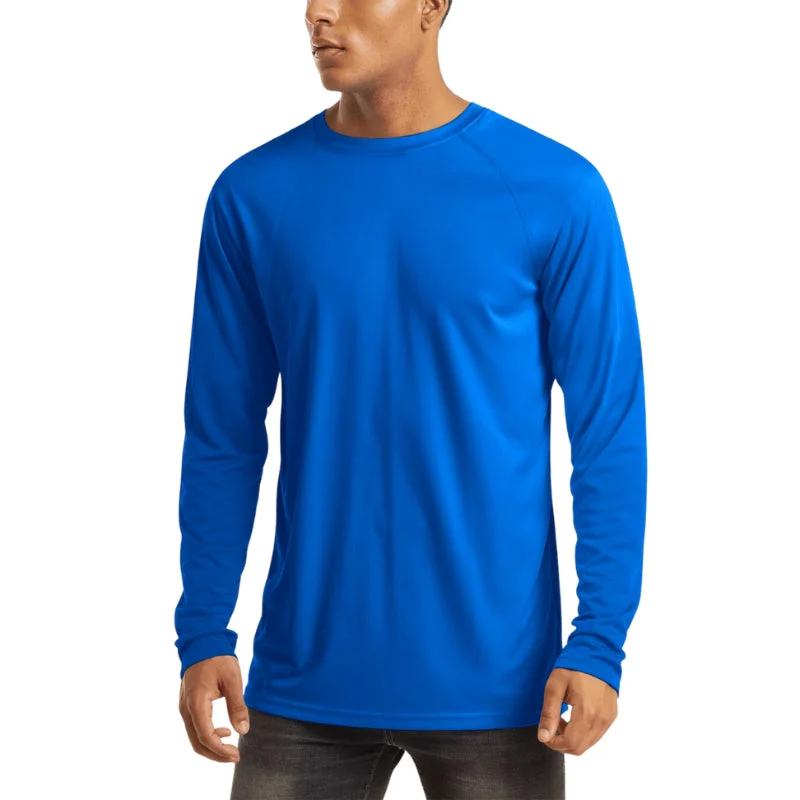 Zenon – Slim Fit Long-Sleeve Shirt + Round Neck - Image 7
