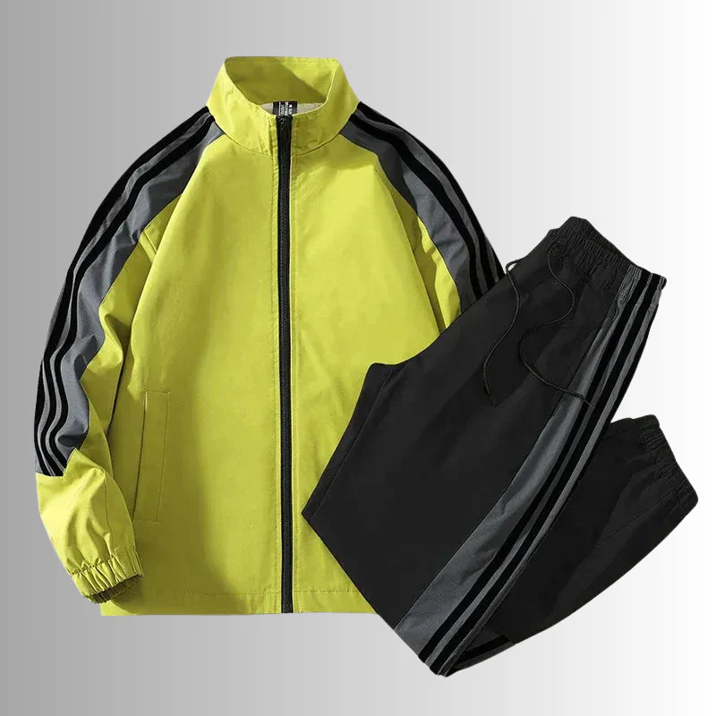 Zip-Up Tracksuit Set Jacket & Pants - Image 6